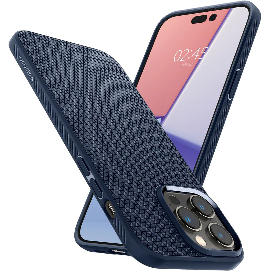 Etui z geometrycznym wzorem Spigen Liquid Air do iPhone 14 Pro